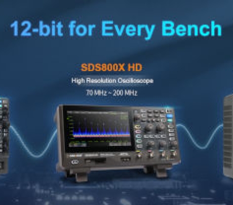Osciloscopios Siglent de 12 bits SDS800X HD , SDS1000X HD y SDS300X HD