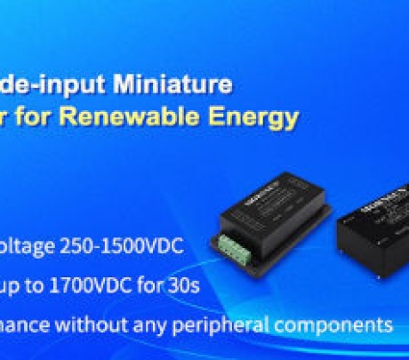 Convertidor CC/CC en miniatura de entrada ancha de 250-1500 VCC para energías renovables - PV40-29BxxR3