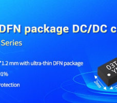 Convertidor CC/CC ultrafino en encapsulado DFN - Serie KAP05_T-1A