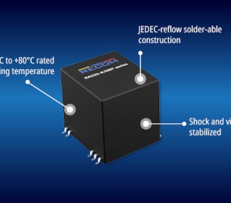 CA/CC SMT con 3W en una huella de 1” cuadrada