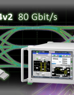 Solución de prueba de receptores compatible con USB4® Versión 2.0 a 80 Gbit/s 