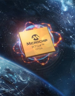 FPGA Microchip RTG4™ con bolas flip-chip sin plomo para aplicaciones espaciales