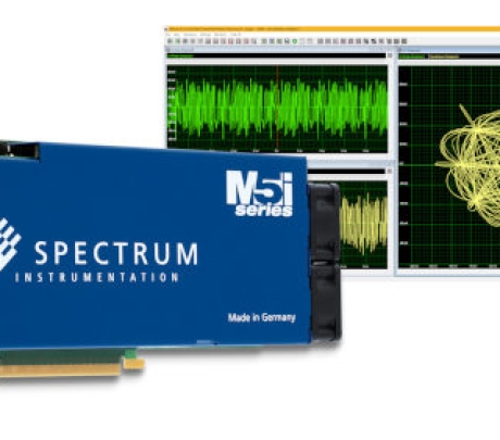 Placas AWG que generan formas de onda con una velocidad de 10 GS/s y un ancho de banda de 2,5 GHz