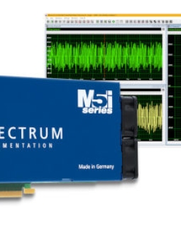 Placas AWG que generan formas de onda con una velocidad de 10 GS/s y un ancho de banda de 2,5 GHz