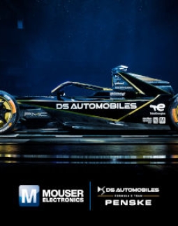 Mouser Electronics anuncia una colaboración con DS PENSKE para la temporada 11 de la Fórmula E