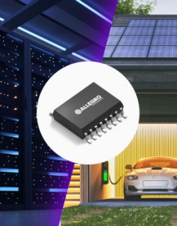 Allegro presenta el sensor de corriente TMR ACS37100 de 10 MHz