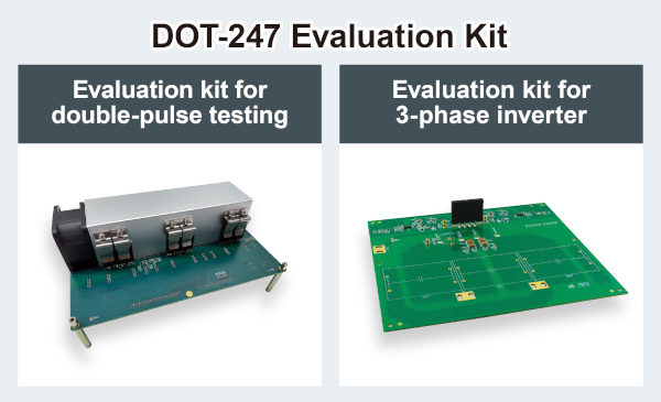 modulo SiC Module DOT 247x rohm kit de prueba