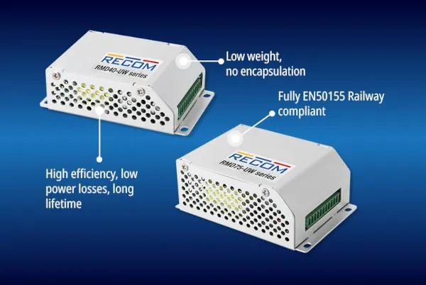 Convertidor CC-CC Recom serie rmd40-uw