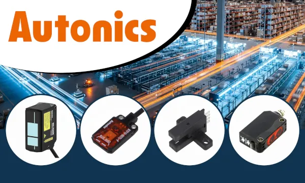 Gama de sensores fotoeléctricos de Autonics