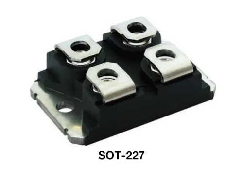MOSFET SiC 1200 V de Vishay en encapsulado SOT-227