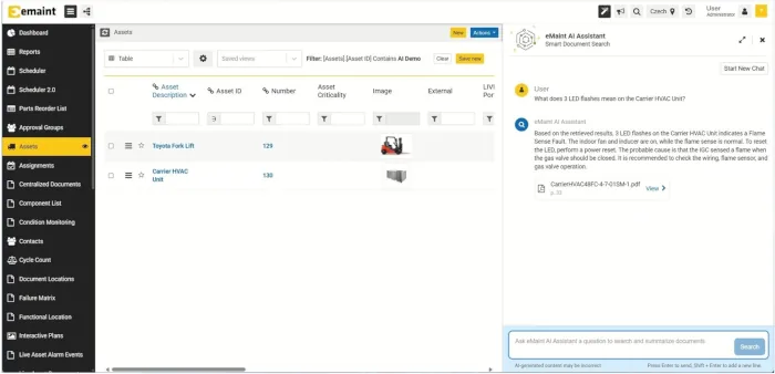 fluke emaint CMMS EAM 2