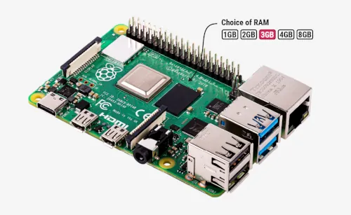 Nueva Raspberry Pi 4 de 3GB