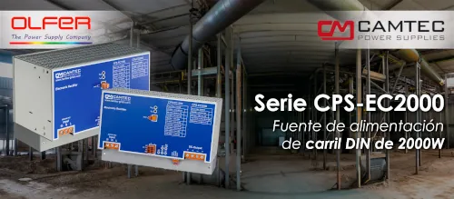 Fuentes de alimentación industriales CAMTEC CPS EC2000 2000W