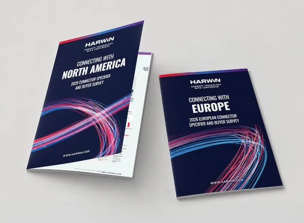 Harwin analiza las tendencias del mercado de conectores en Europa y Norteamérica