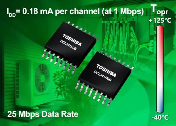 Aislador galvanico Toshiba de 4 canales